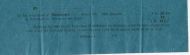 Kvitering for betalt kontingent i Morgonposten fra 1880 tallet.