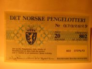 1984 Trekning 802 Nr 0709693