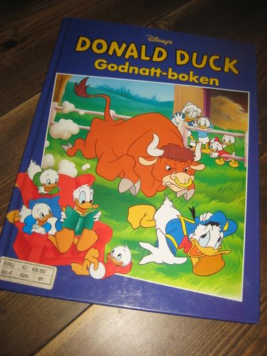 DONALD DUCK Godnatt boken 1999