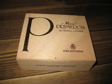 Finereske uten innhold, Mini PRIMEROS, HENRI WINTERMANS, Holland, 11.5*10*4 cm stor eske, som kan brukes til så mangt.