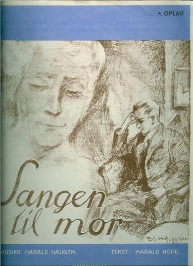 Sangen til mor, notehefte fra 1932