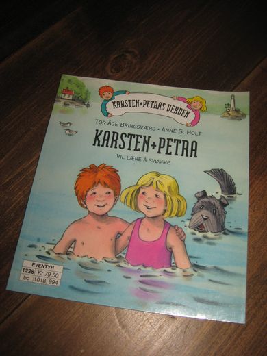 BRINGSVÆRD - HOLT: KARSTEN + PETRA vil lære å svømme. 2012.