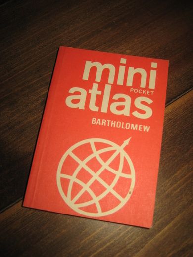 BARTHOLOMENS mini atlas 1984