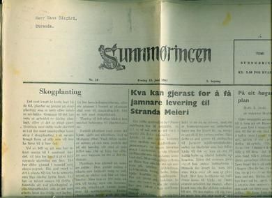 1951 nr 018 Sunnmøringen