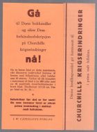 CHURCHILLS KRIGSERINDRINGER