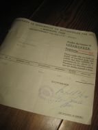 årsavgift på personbilar og motorsyklar for 1961. 