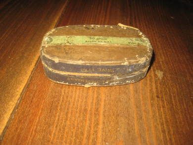 Gammel Tiedemann snuseske 50 tallet