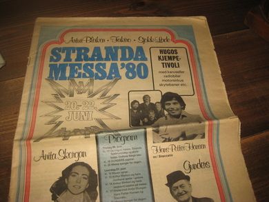 STRANDA MESSA 80'. 1980. 