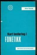 Vanvik: Kort innføring i FONETIKK 1973