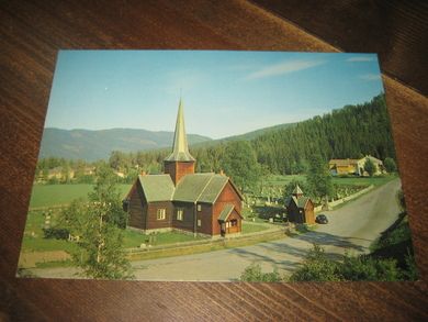 Bruflat kirke Etnedal Normann G-31-17 Ubrukt