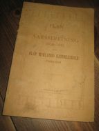 Plan og AARSBERETNING 1909-1910 fra OLAV MYKLANDS HANDELSSKOLE, TRONDHJEM. 1910.