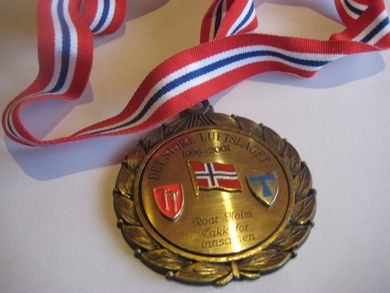 DET STORE LUFTSLAGET 1996-2001 Ca 7 cm i diameter