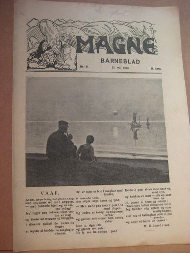 1919 nr 011 MAGNE BARNEBLAD