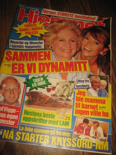 1989 nr 040 Hjemmet WNCHE MYHRE OG WENCHE FOSS