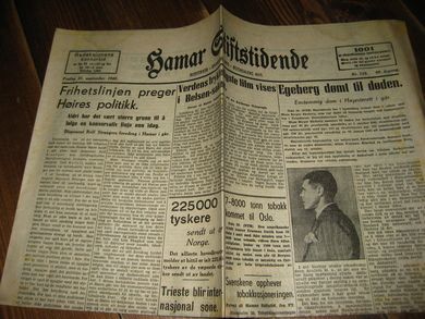 1945 nr 110 Hamar Stiftstidende