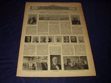 1904 nr 013 Tilæg fra Alleras Familie Journal NYT FRA ALLE LANDE