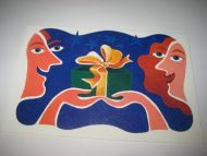 Apoteket SVALEN KØBENHAVN Motiv tegna av Vivi Barsted