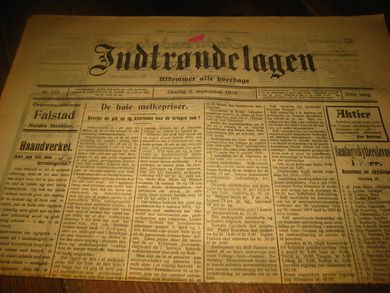 1916 nr 171 Indtrøndelagen