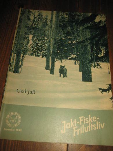 1962 DESEMBER JAKT FISKE FRILUFTSLIV