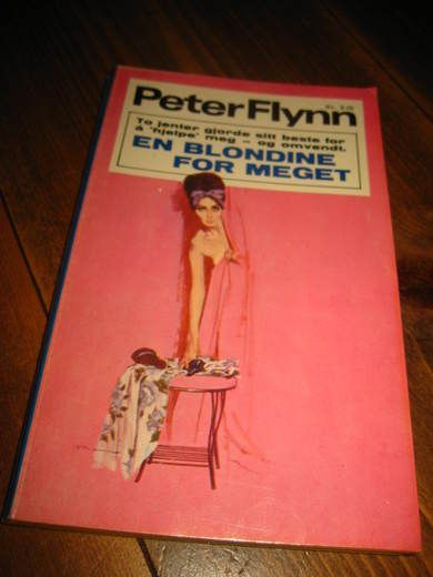 EN BLONDINE FOR MEGET BOK NR 4 1965