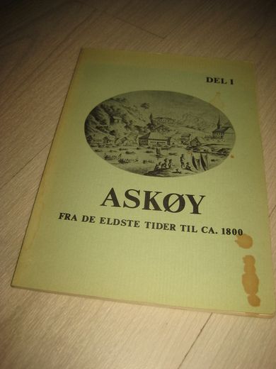ASKØY FRA DE ELSTE TIDER TIL CA 1800 1974