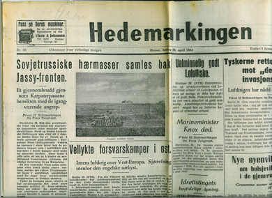 1944 nr 099 Hedemarkingen