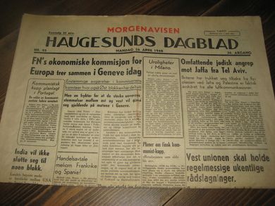 1948 nr 095 HAUGESUNDS DAGBLAD