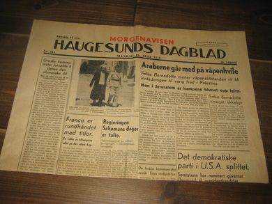1948 nr 164 HAUGESUNDS DAGBLAD