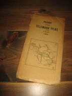 VEGKART over TELEMARK FYLKE 1956 2 BLAD