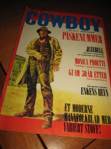 1975 nr 006 PÅSKENUMMER COWBOY