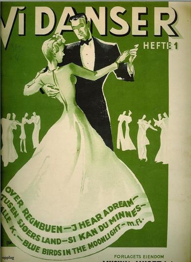VI DANSER. HEFTE 1.  3. OPPLAG.  1939.