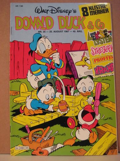 1987 nr 035 DONALD DUCK & CO