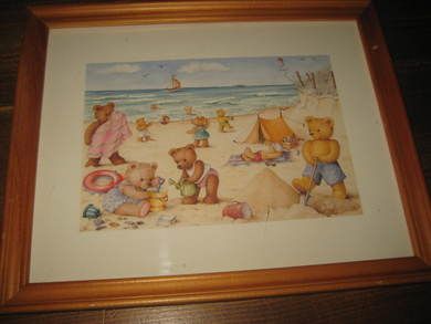 Pent bilde til barnerommet ca 26*21 cm stort dette er bilde nr 4