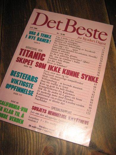 1986 nr 007 Det Beste fra Readers Digest