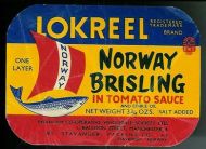 LOKRELL NORWAY BRISLING