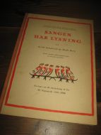 Berg, Mads: SANGEN HAR LYSNING. 1946. 