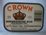 CROWN NORWEGISCHE SILD, WINTERSPROTTEN.