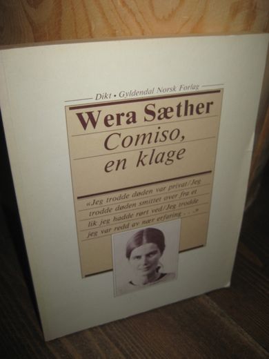 Sæther Wera: Comiso en klage 1984