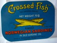 Crossed Fish NORWEGIAN SARDINES