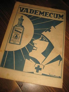 Originalreklame ca 23*30 cm stor BARNENGENS VADEMECUM 1926