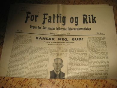 1947 nr 035 For Fattig og Rik
