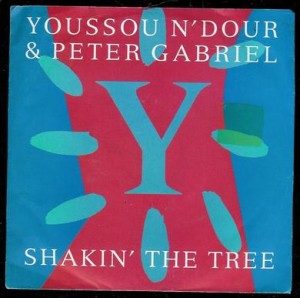 YOUSSOU N'DOUR & PETER GABRIEL: SHAKIN' THE TREE / OLD TUCSON. 1989
