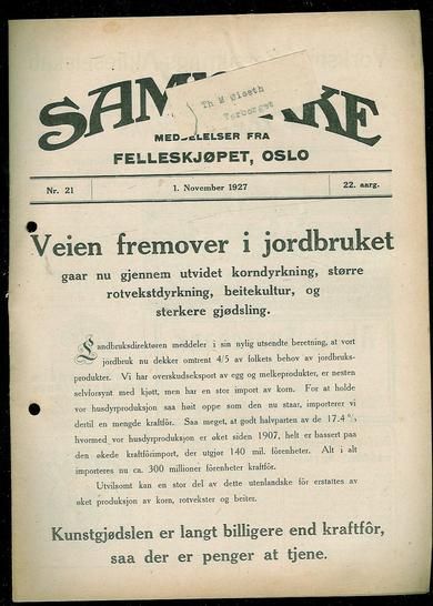 1927 nr 021 SAMVIRKE