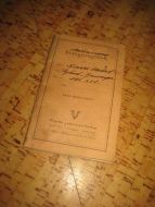 Avregningsbok med hyrekontrakt, 1953.