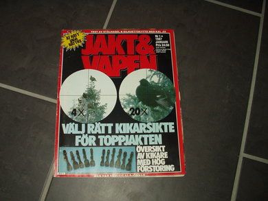 1987,nr 001, JAKT & VAPEN
