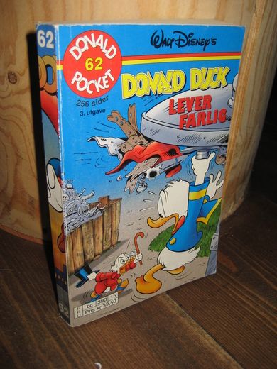 1999 nr 062 3 utgave DONALD DUCK LEVER FARLIG