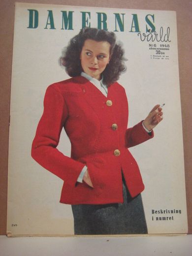 1948 nr 006 DAMERNAS vårld