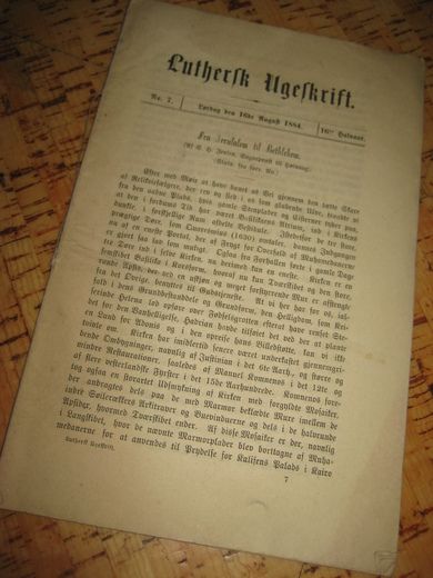 1884 nr 007 Luthersk Ugetidskrift
