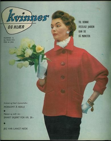 1955 nr 012 KVINNER og klær