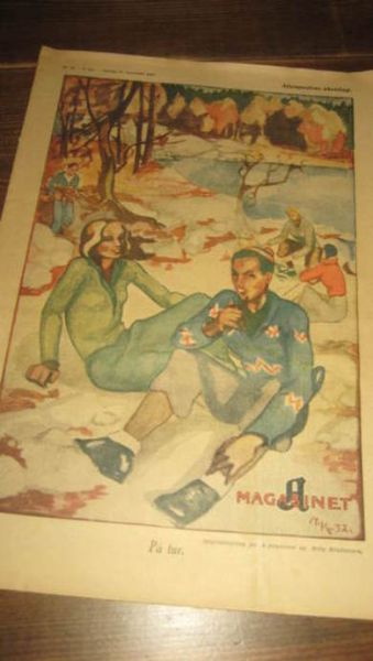 1932 nr 046 A MAGASINET Originaltegning for A Magasinet av Nelly Kristiansen